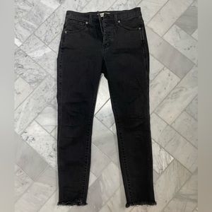 Madewell 10” high-rise skinny jeans, 27P petite